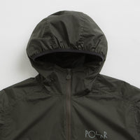 Polar Packable Anorak Jacket - Dirty Black thumbnail