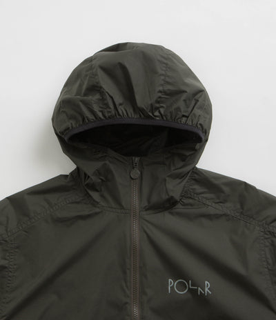 Polar Packable Anorak Jacket - Dirty Black