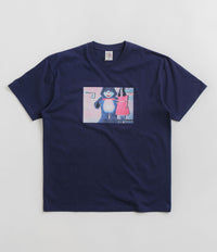 Polar Pink Dress T-Shirt - Dark Blue