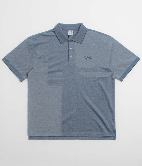 Polar Pique Surf Polo Shirt - Heather Blue