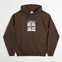 Polar Punch Dave Hoodie - Brown thumbnail