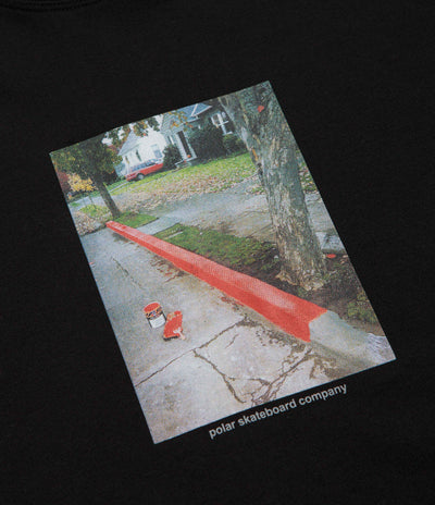 Polar Red Curb T-Shirt - Black