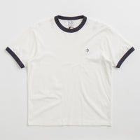 Polar Ringer T-Shirt - Cloud White / Navy thumbnail