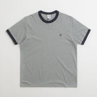 Polar Ringer T-Shirt - Heather Grey / Navy / Navy thumbnail