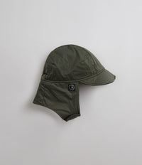 Polar Ripstop Luke Flap Cap - Grey Green