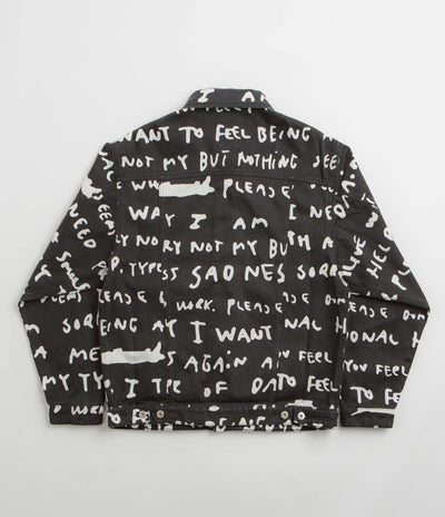 Polar Sad Notes Patrik Jacket - Black / White