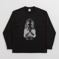 Polar Saint Kawaii Long Sleeve T-Shirt - Black thumbnail