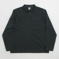 Polar Serge Long Sleeve Polo Shirt - Black thumbnail