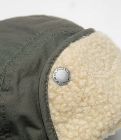 Polar Sherpa Vilde Flap Cap - Army Green