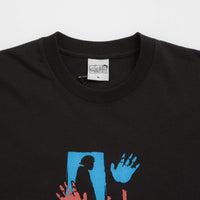 Polar Sitting Hands T-Shirt - Black thumbnail