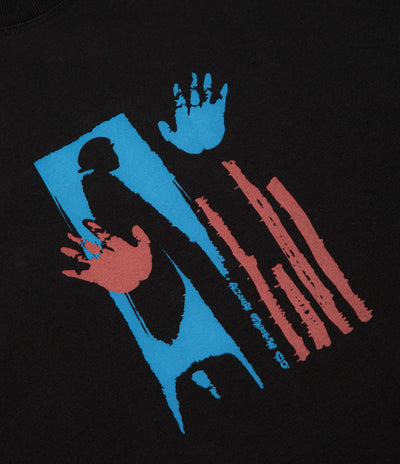 Polar Sitting Hands T-Shirt - Black