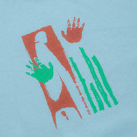 Polar Sitting Hands T-Shirt - Sky Blue thumbnail