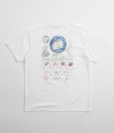 Polar Social Side T-Shirt - White