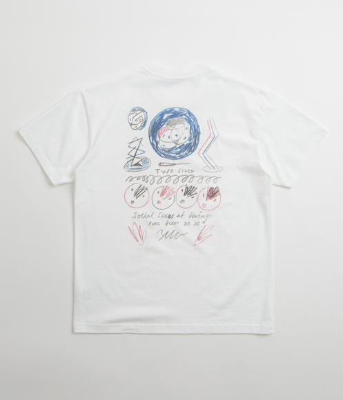 Polar Social Side T-Shirt - White