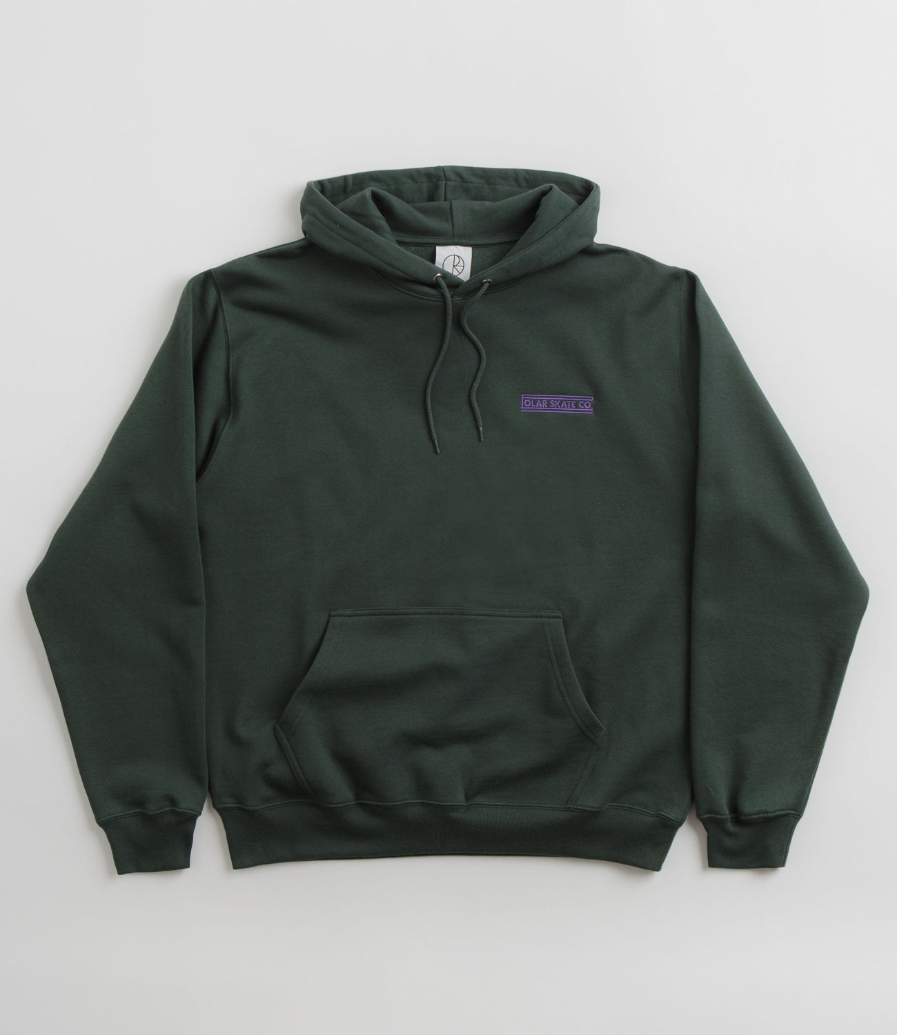 Polar Stretch Logo Dave Hoodie - Dark Teal | Flatspot