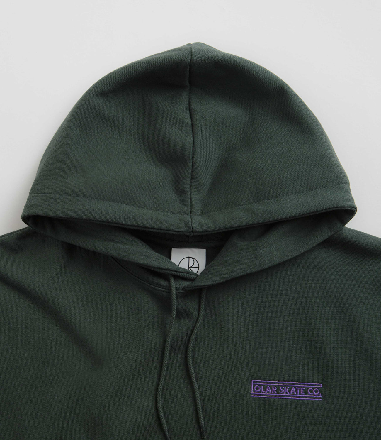 Polar Stretch Logo Dave Hoodie - Dark Teal | Flatspot