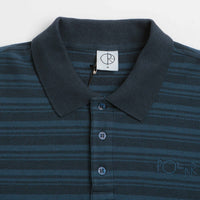 Polar Stripe Surf Polo Shirt - Neptune Blue thumbnail