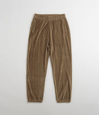 Polar Stripe Velour Sweatpants - Beech