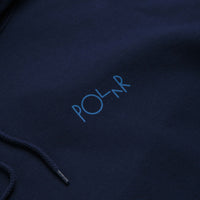 Polar Stroke Logo Dave Hoodie - Dark Blue thumbnail