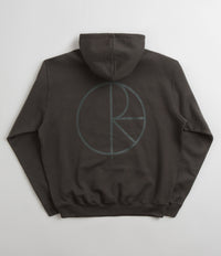 Polar Stroke Logo Dave Hoodie - Dirty Black