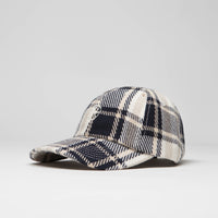 Polar Stroke Logo Flannel Cap - Navy thumbnail