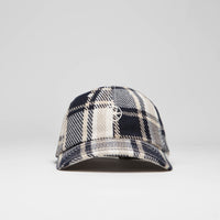 Polar Stroke Logo Flannel Cap - Navy thumbnail