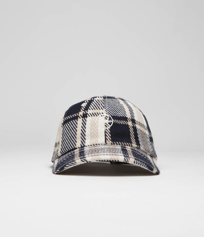 Polar Stroke Logo Flannel Cap - Navy