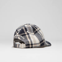 Polar Stroke Logo Flannel Cap - Navy thumbnail