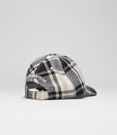 Polar Stroke Logo Flannel Cap - Navy