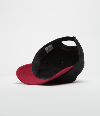 Polar Stroke Logo Sami Cap - Black / Redcurrant