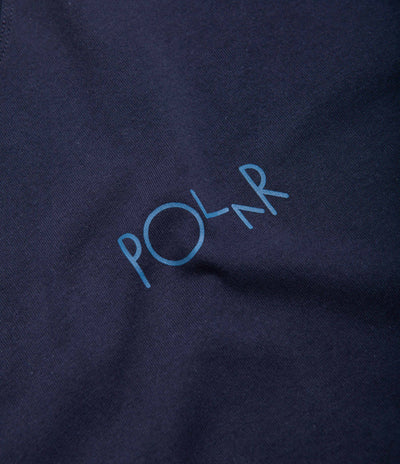 Polar Stroke Logo T-Shirt - Navy / Blue