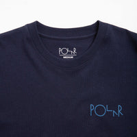 Polar Stroke Logo T-Shirt - Navy / Blue thumbnail