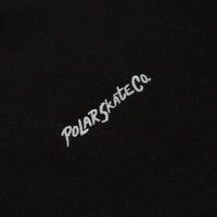 Polar Surf Logo Dave Crewneck Sweatshirt - Black thumbnail