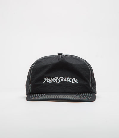 Polar Surf Logo Earl Cap - Black