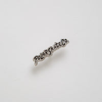 Polar Surf Logo Pin - Silver / Black thumbnail