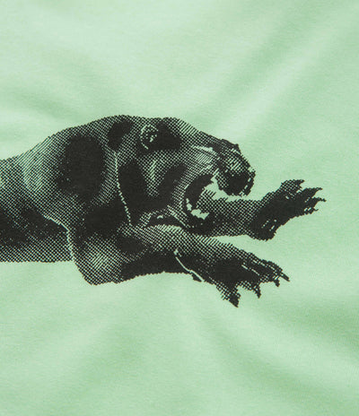 Polar Tape and Panther T-Shirt - Mint Green