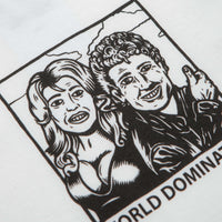 Polar World Domination T-Shirt - White / Black / White thumbnail