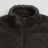 Pop Trading Company Arch 1/2 Zip Fleece Sweatshirt - Charcoal thumbnail