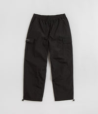 Pop Trading Company Cargo Track Pants - Black