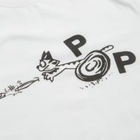 Pop Trading Company Catch T-Shirt - White thumbnail