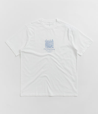 Pop Trading Company Continental T-Shirt - White