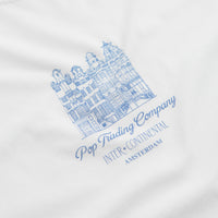 Pop Trading Company Continental T-Shirt - White thumbnail