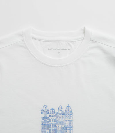 Pop Trading Company Continental T-Shirt - White