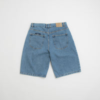 Pop Trading Company DRS Denim Shorts - Stone Washed thumbnail