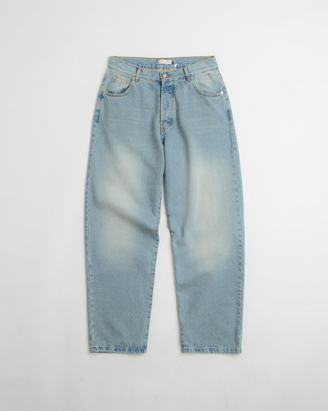 Pop Trading Company DRS Pants - Washed Denim / Blue