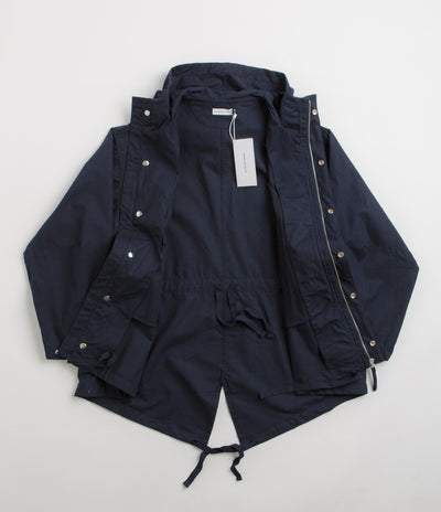 Pop Trading Company Fish Tail Jacket - Navy