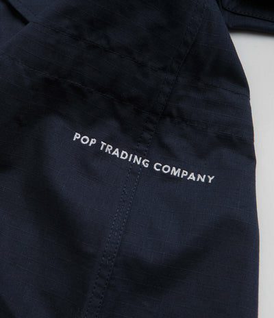 Pop Trading Company Fish Tail Jacket - Navy