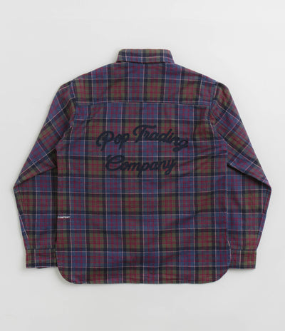 Pop Trading Company Flannel BD Shirt - Multicolour