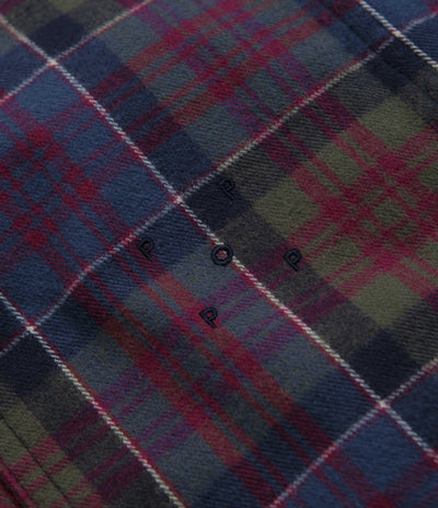 Pop Trading Company Flannel BD Shirt - Multicolour