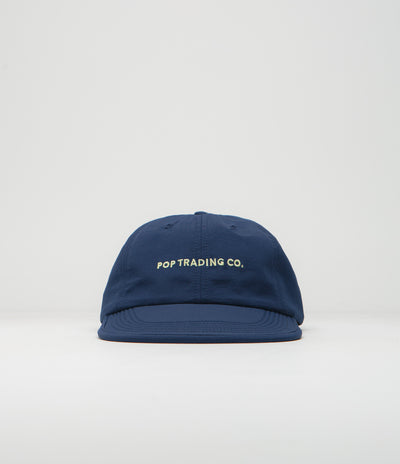 Pop Trading Company Flexfoam Cap - Navy / Snapdragon